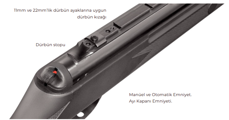Hatsan Mod 125 Sniper Vortex Havalı Tüfek