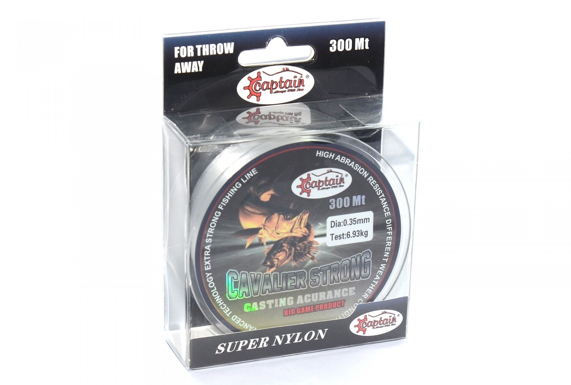 Captain Cavalier Strong 300mt Monofilament Misina Beyaz 0,40mm
