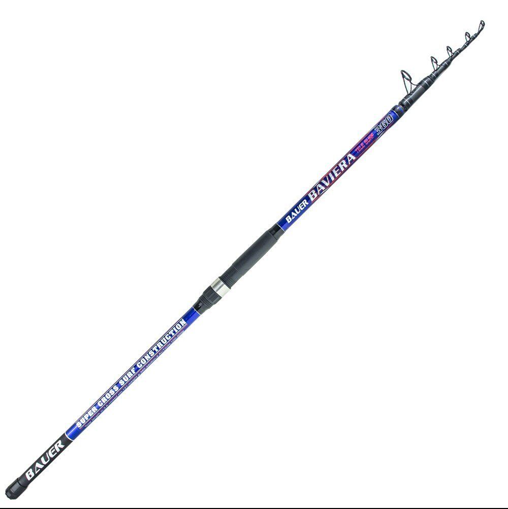 Bauer Baviera Karbon 100-200gr atarlı 390 Cm TeleSurf Olta Kamışı