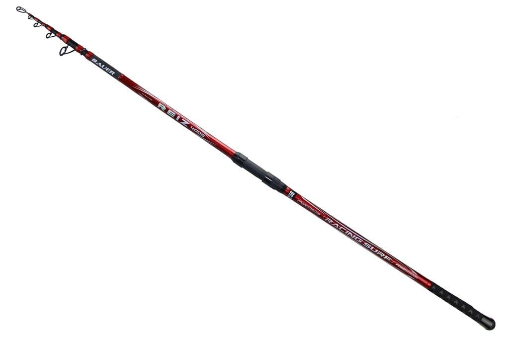 Bauer Reiz Karbon 100-250 gr atarlı 400Cm TeleSurf Olta Kamışı