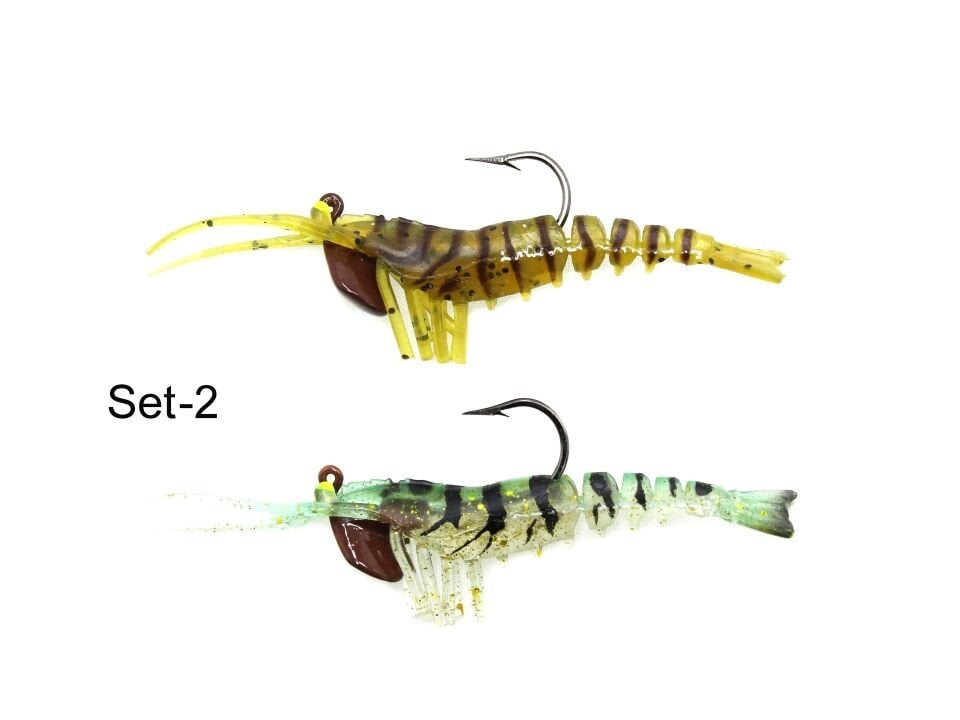 Captain Karides 50mm Magic Shrimp 3.7gr 2li Silikon Suni yem