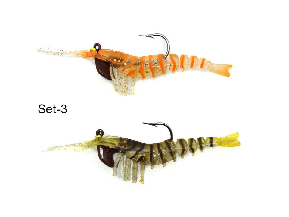Captain Karides 50mm Magic Shrimp 3.7gr 2li Silikon Suni yem